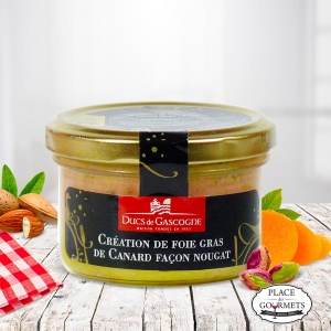 Création de foie gras de Canard façon nougat,  DUCS DE GASCOGNE