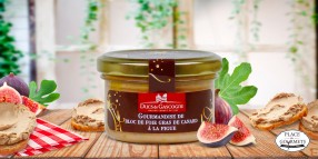 Gourmandise de bloc de foie gras de canard à la figue, DUCS DE GASCOGNE
