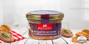 Aiguillettes de Canard à  la Royale ( 44% Foie gras) , DUCS DE GASCOGNE