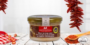Bloc de Foie gras de Canard du Sud-Ouest au piment d'Espelette